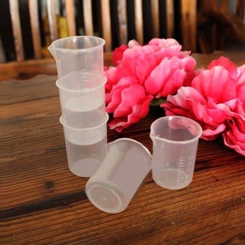 Translucent 50Ml Plastic Measuring Cup Beaker