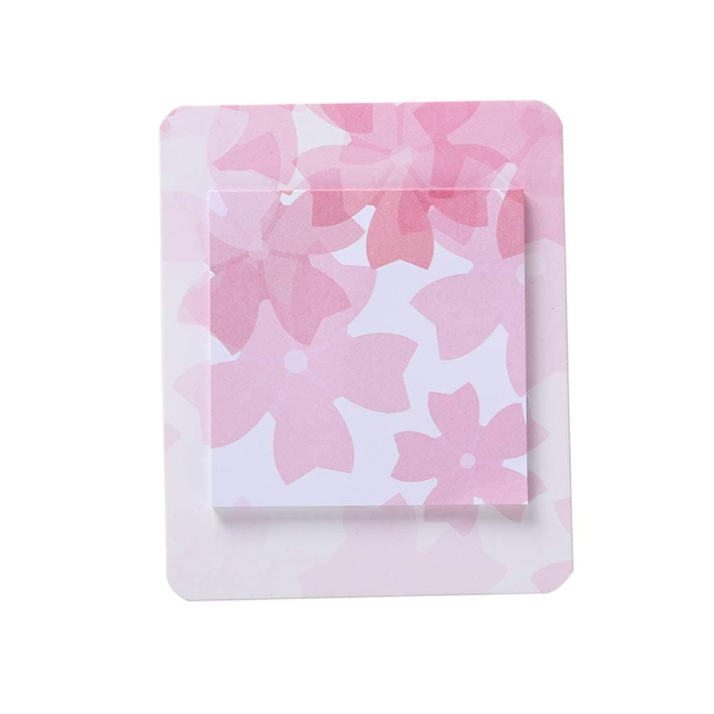 XuBa Romantic Cherry Pattern Printing Sticky Note L 112 Cherry Blossoms