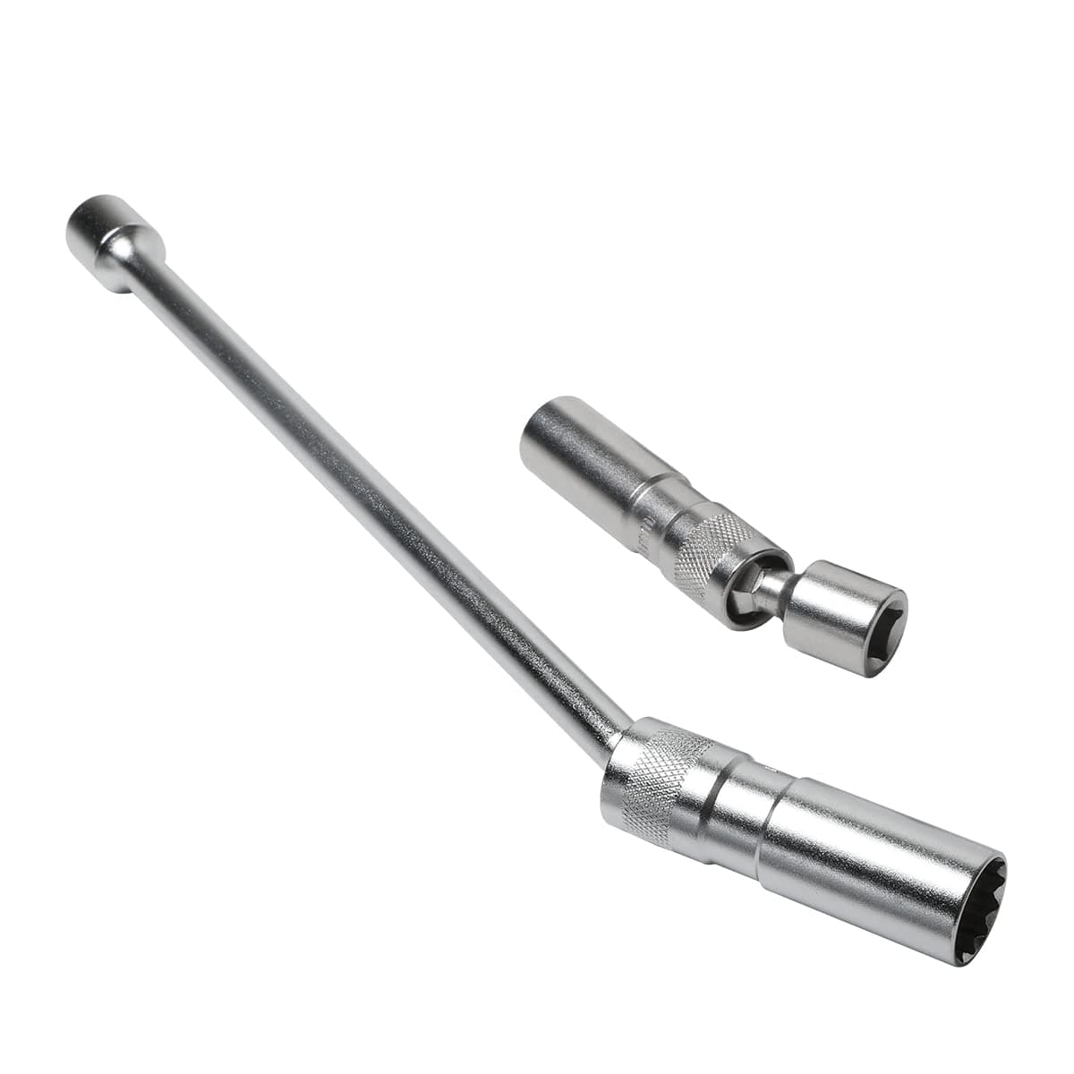 CMTOOL 16mm Spark Plug Socket Removal Tool [Short+Long], Swivel Magnetic Spark Plug Socket, 3/8-Inch Drive 12-Point Spark Plug Socket Set, Enhanced Magnetic Design