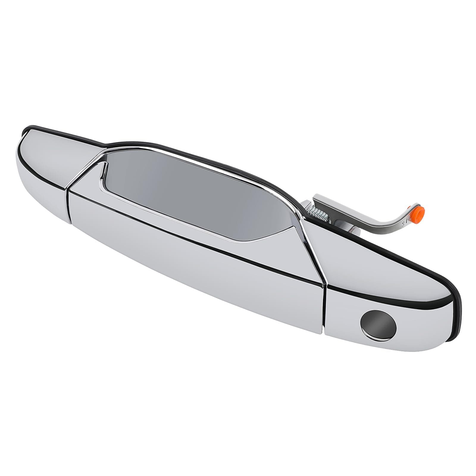 Exterior Chrome Door Handle, Front Driver Side - Compatible with 2007-2013 Chevy Silverado Suburban Tahoe GMC Sierra Yukon Cadillac Escalade - Replace 20828258, 22738721, 25960525, 84053434