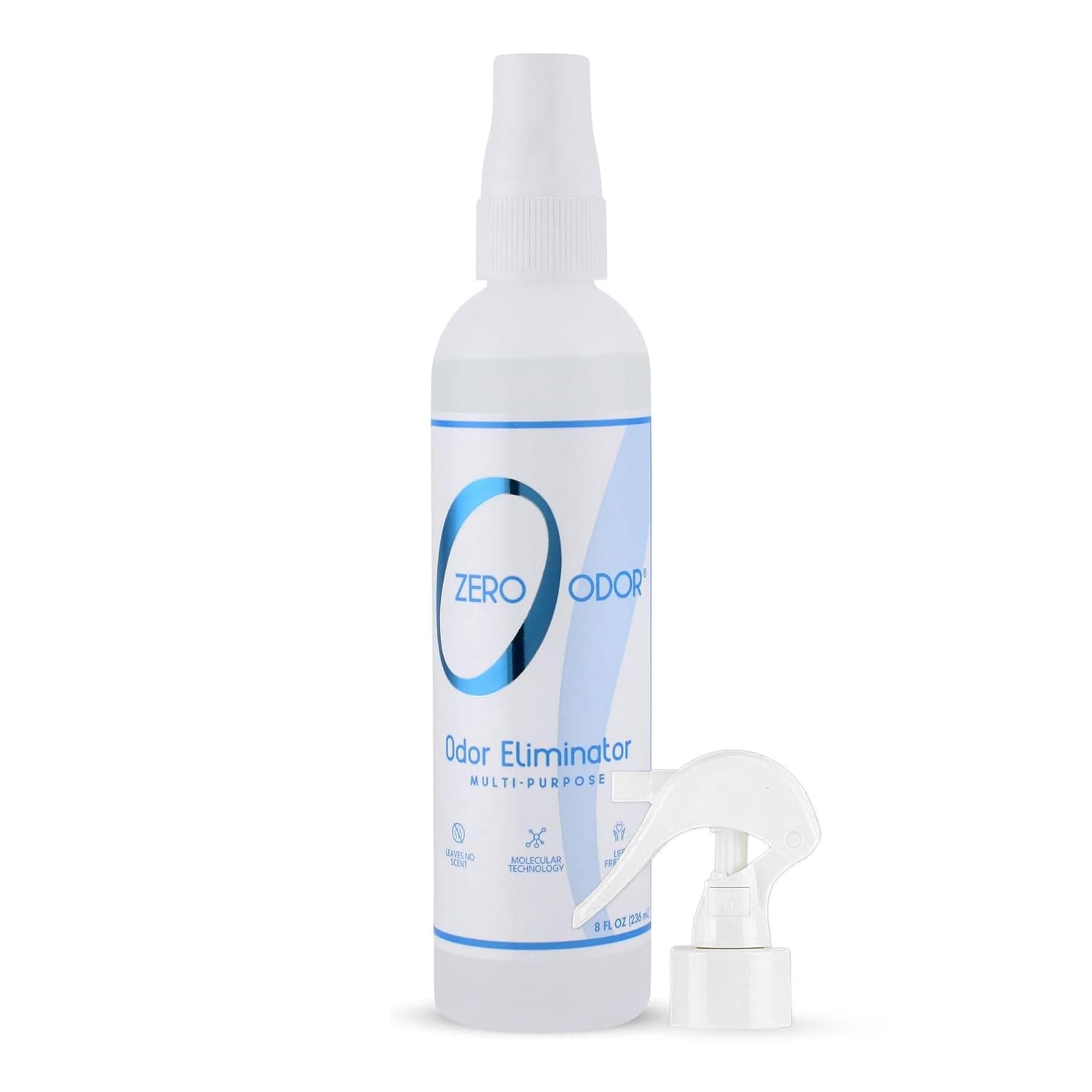 Multi-Purpose Odor Eliminator - Eliminate Air & Surface Odor – Patented Technology Best for Bathroom, Kitchen, Fabric, Closet- Smell Great Again, 8oz (Over 1000 Sprays)