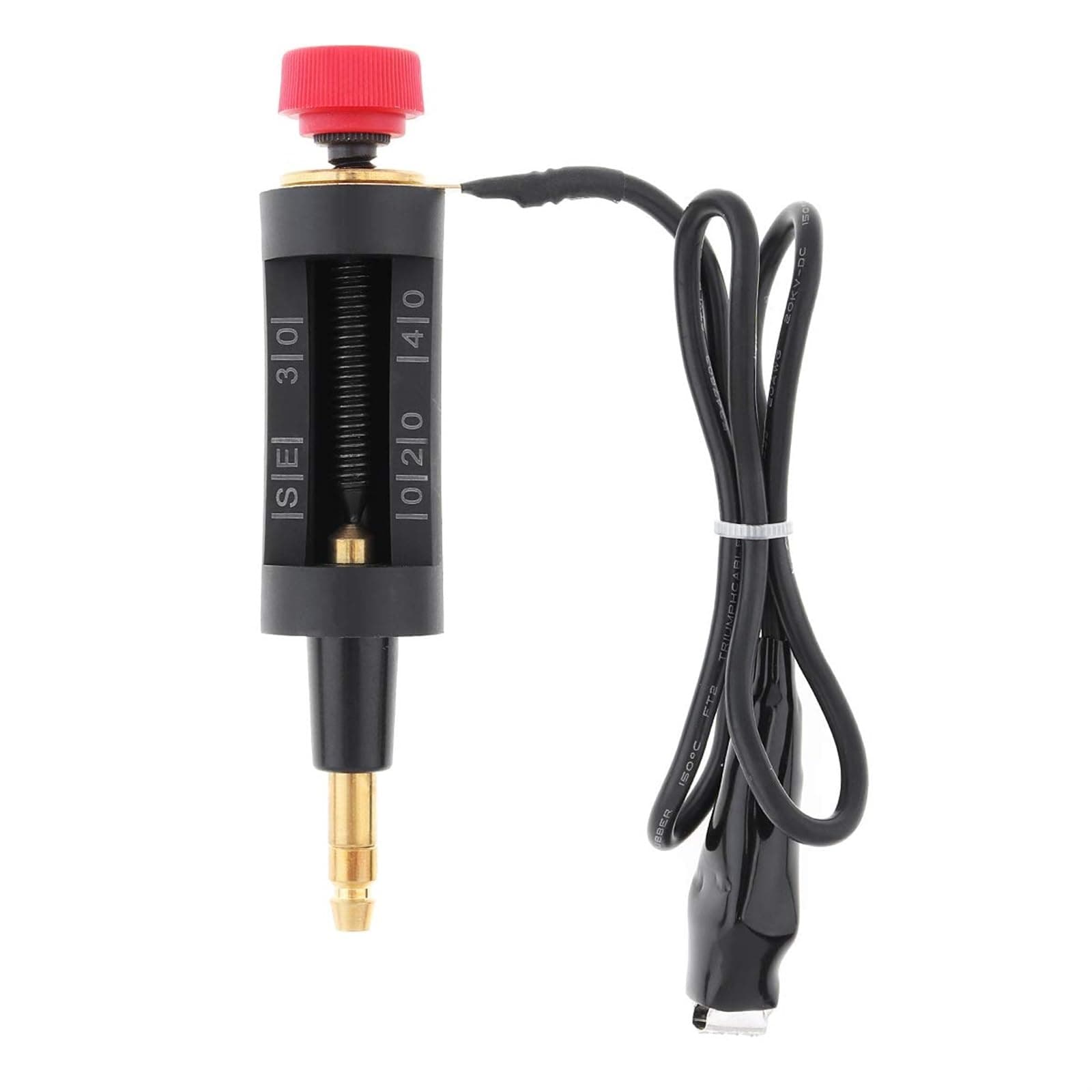 THE WHITE SHOP Spark Plug Tester, Adjustable Ignition System Coil Tester, Coil-on Plug Ignition Spark Circuit Tester, Autos Diagnostic Test Tool
