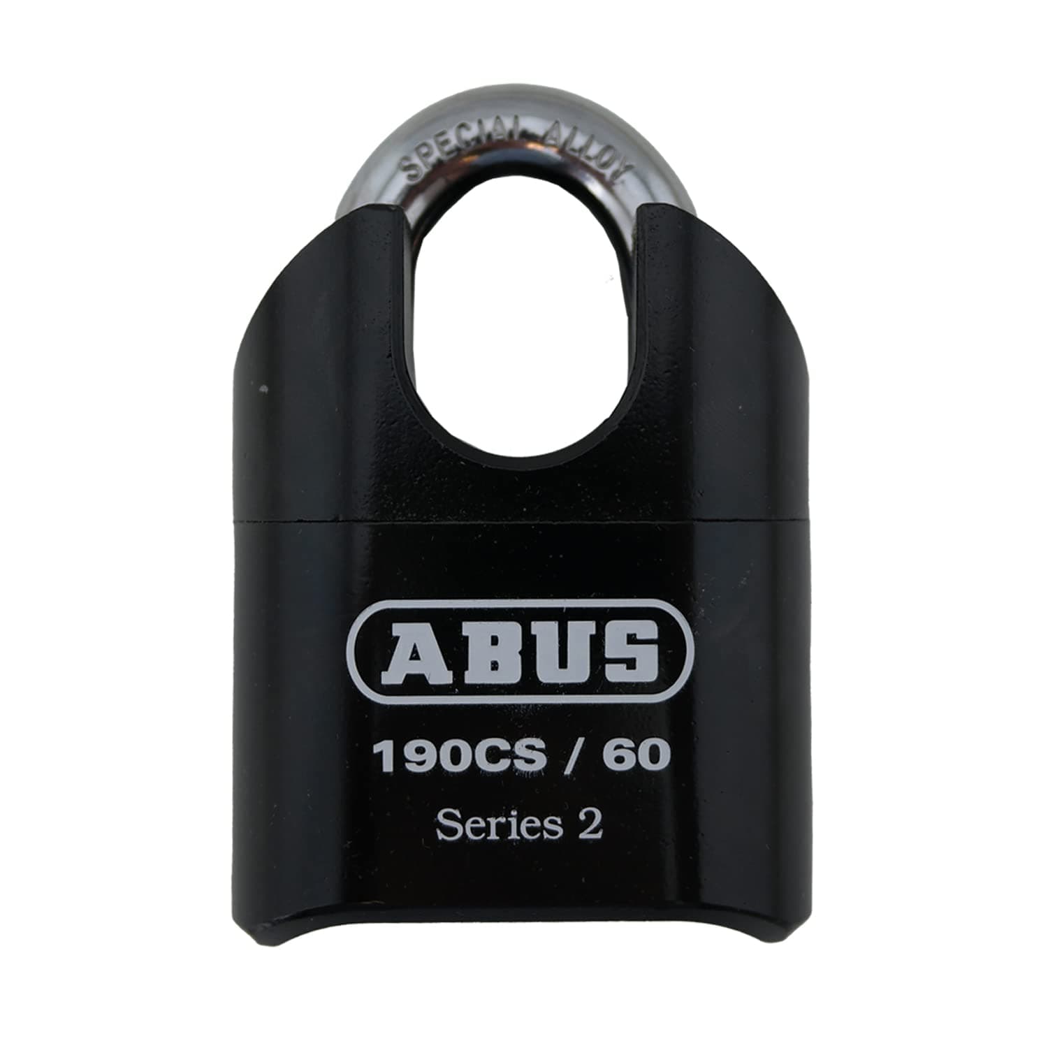 ABUS 190CS/60 High Security Solid Steel Combination Padlock, Closed Shackle