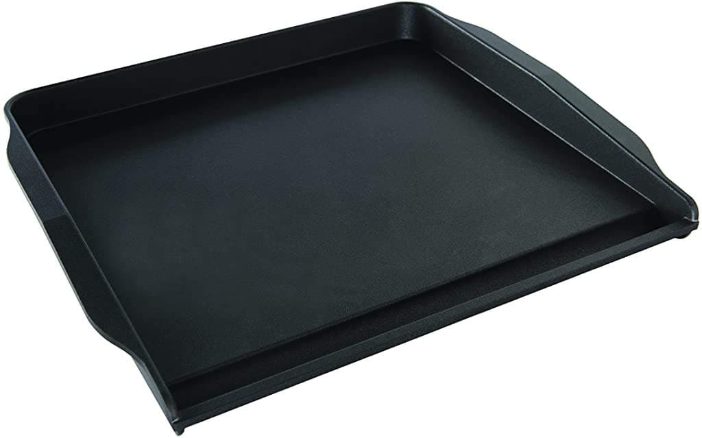 Stovetop Backsplash Griddle, Black, Nonstick