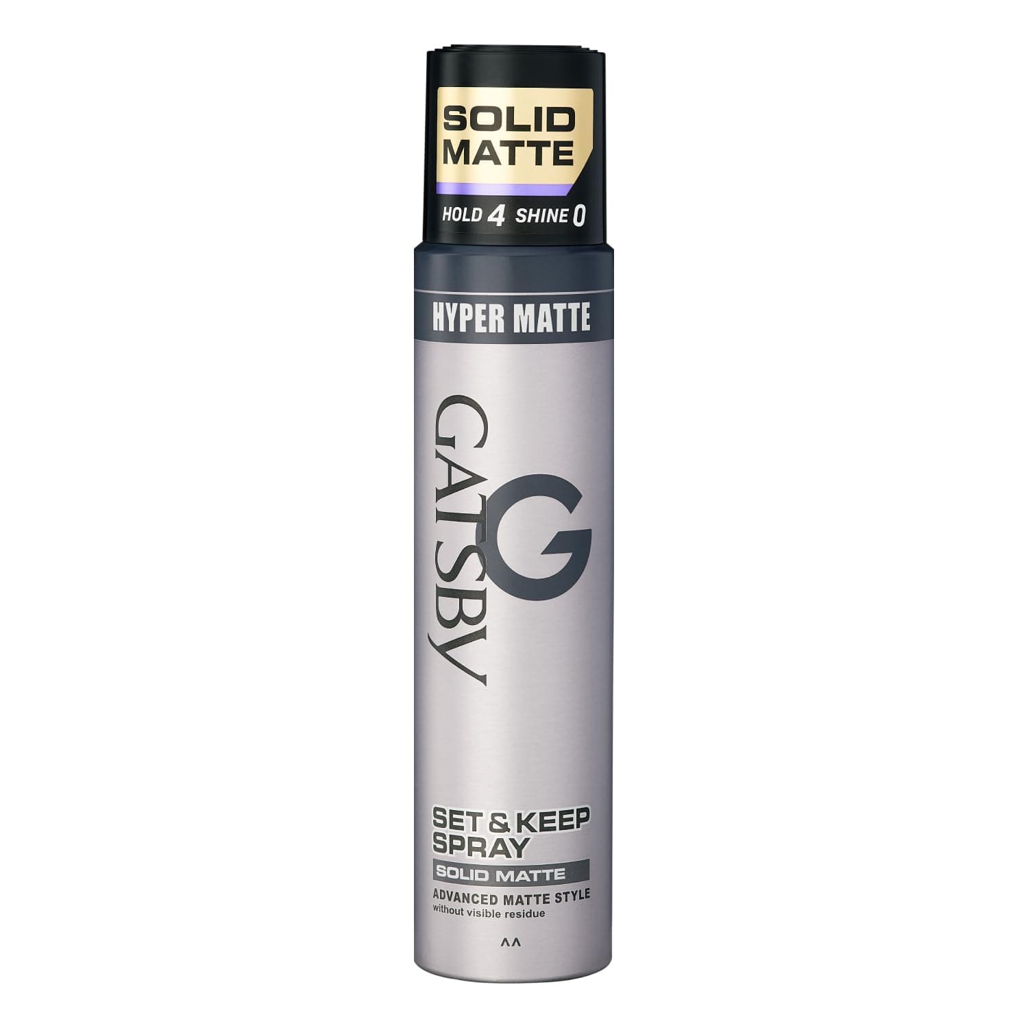Set & Keep Hair Spray - Solid Matte, 250ml - Strong Hold | Matte Finish | UV Protection | Non-Sticky Formula | Residue Free Styling | Long Lasting | Compact Size | Dermatologically Tested