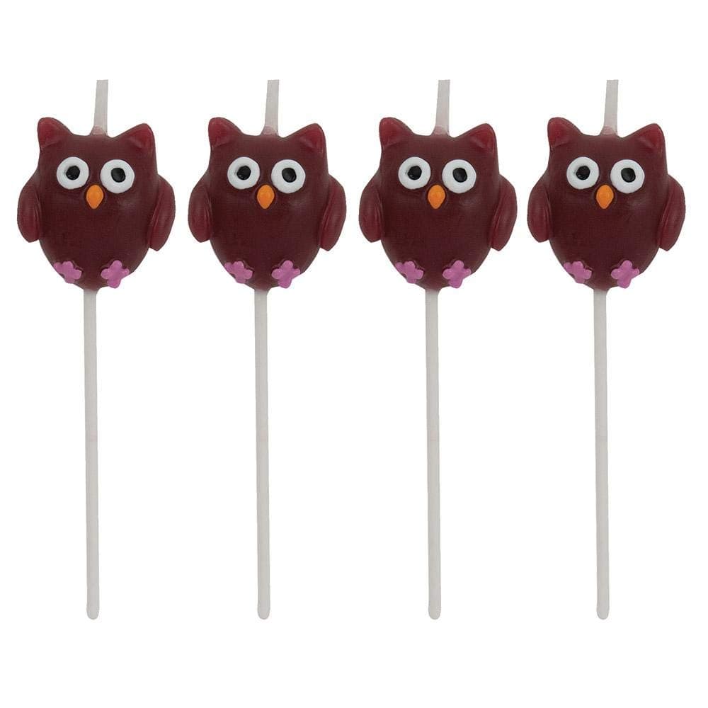 Owl Pick Candles