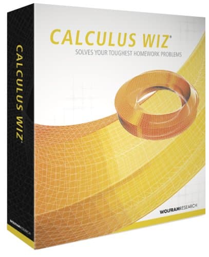 Wolfram Research Calculus WIZ (Stand-alone) (PC & Mac)