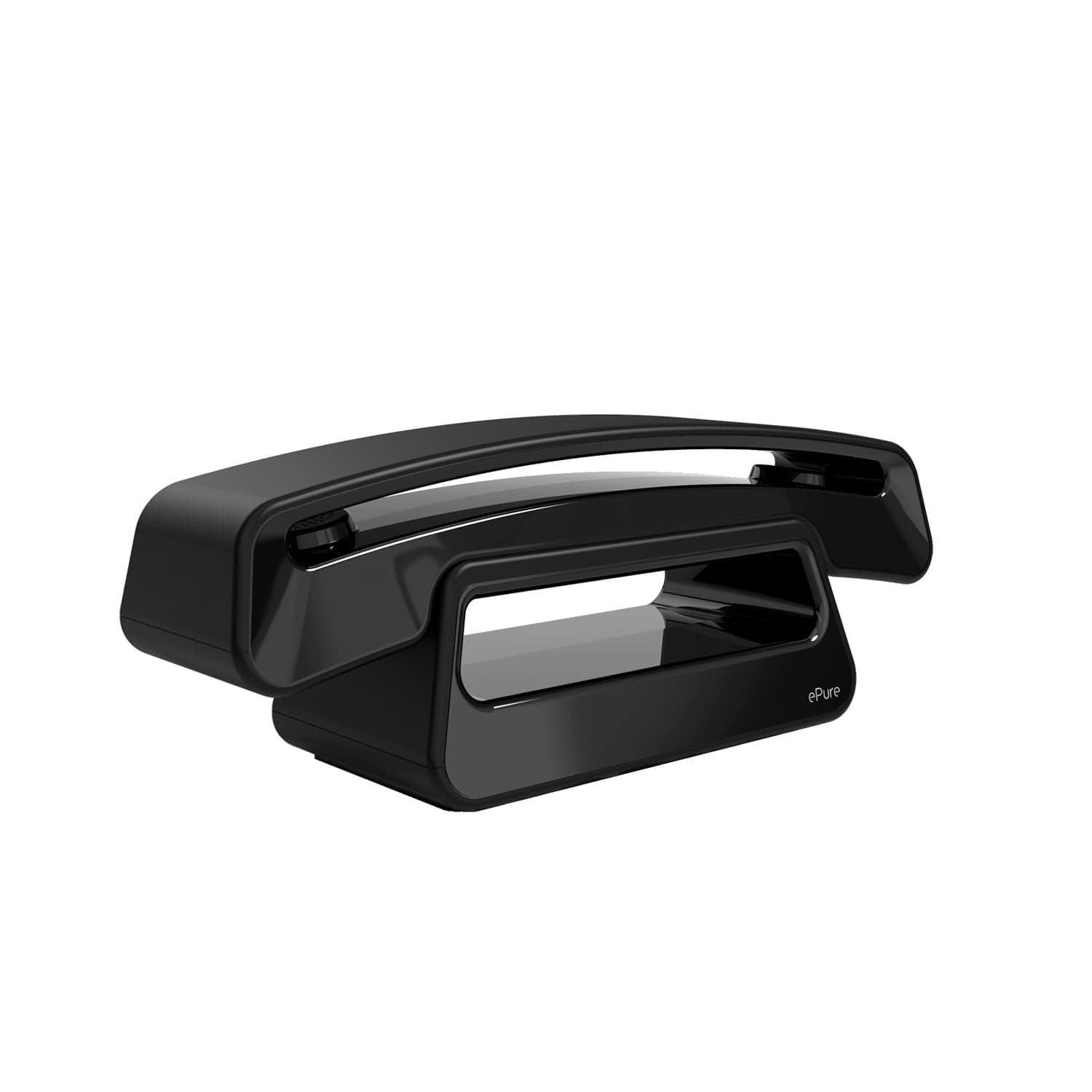 ALCATEL ePure Handset - Additional Handset For Fixed Wireless Phone DECT ePure Premium & ePure Iconic - Timeless Design - Easy Installation - Only connects via base - Black