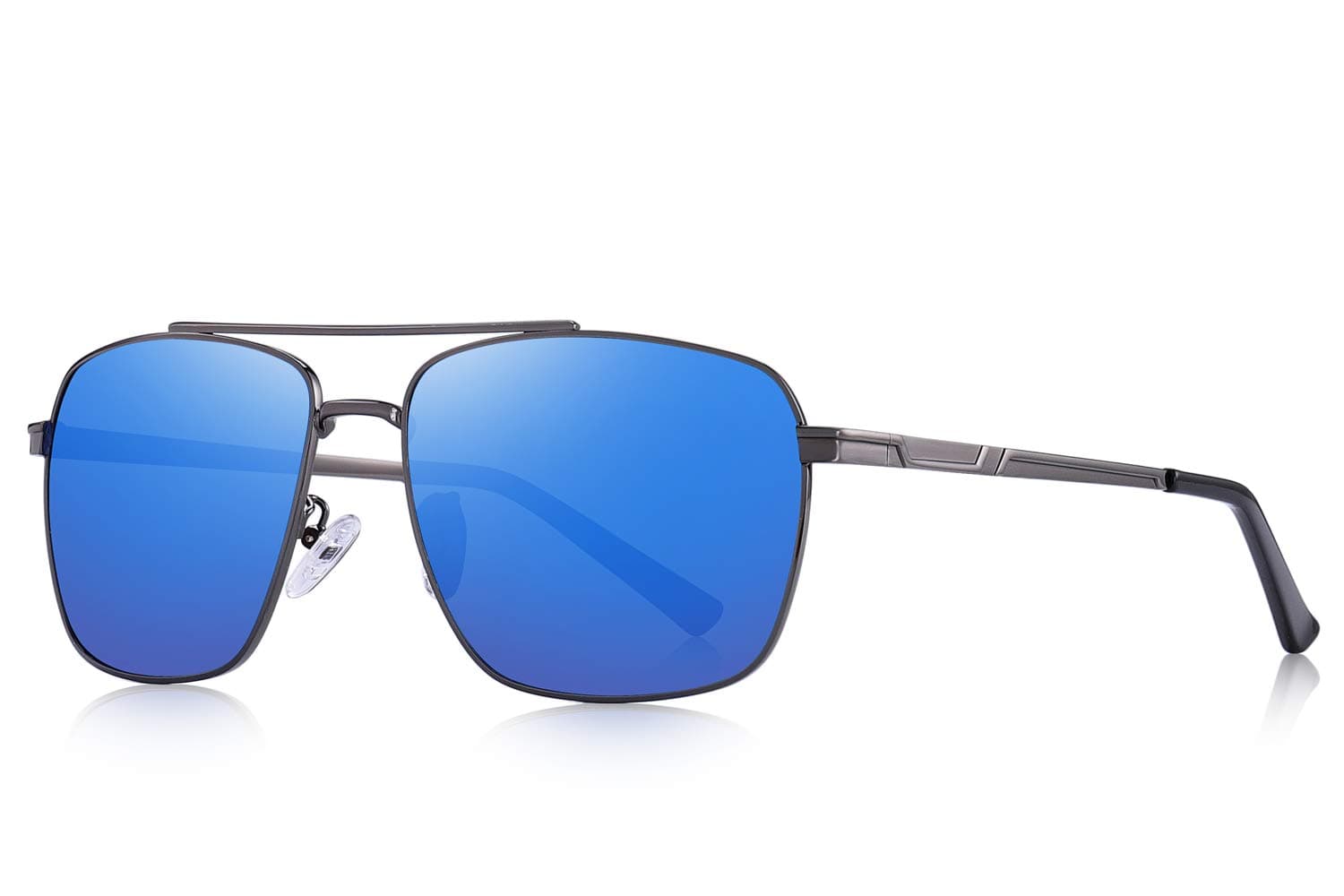 Rectangular Polarized Sunglasses for Men