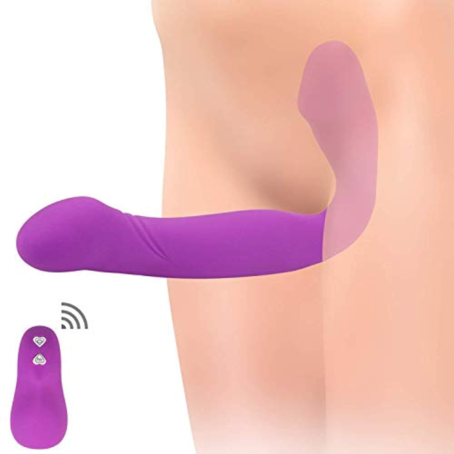 Quiet Wireless Strapless Strapon Remote Control Pegging Strap-on Lesbian Privacy Rivacy Stimulator Privacy Woman Model B,ModelB