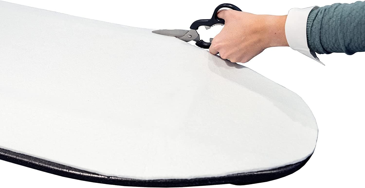 Ironing Board Replacement Foam Pad 5mm/ Cotton Ironing Board Padding. Size 140 x 45 cm White