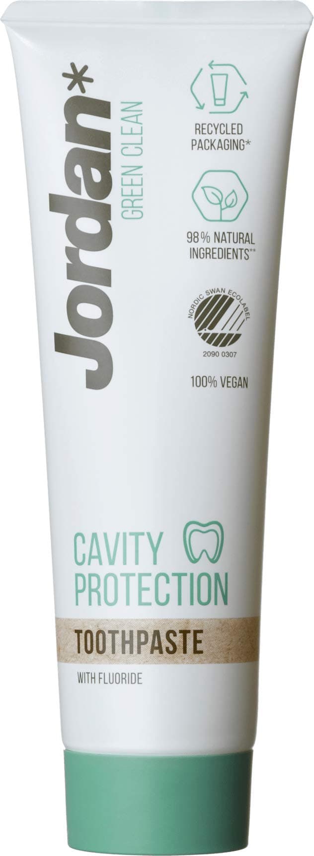 Jordan* Green Clean Cavity Protection Toothpaste, 75 ml