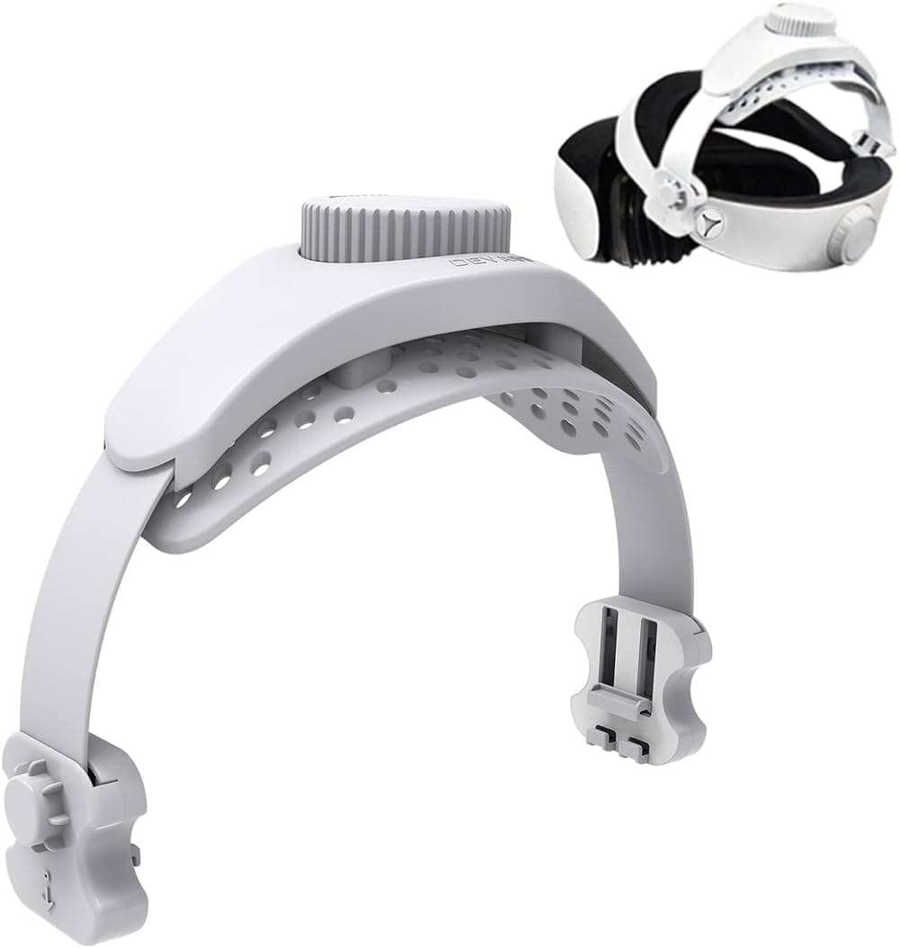 Azonee Head Strap For Playstation Vr2 Set, Adjustable Lightweight Ps5 Bundle Reduce Psvr 2 Pressure Quest Pro Headset, Upgrading 3/2 Elite (Not Version) Pico 4/