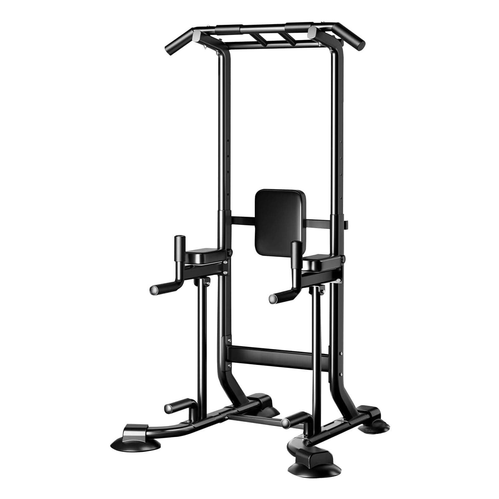 LYUCAYHQPull Up Bar Free Standing, Pull Up Station & Multi-Function Gym Equipment for Home Strength Training Adjustable Height Up to 94", Load 1322 LBS
