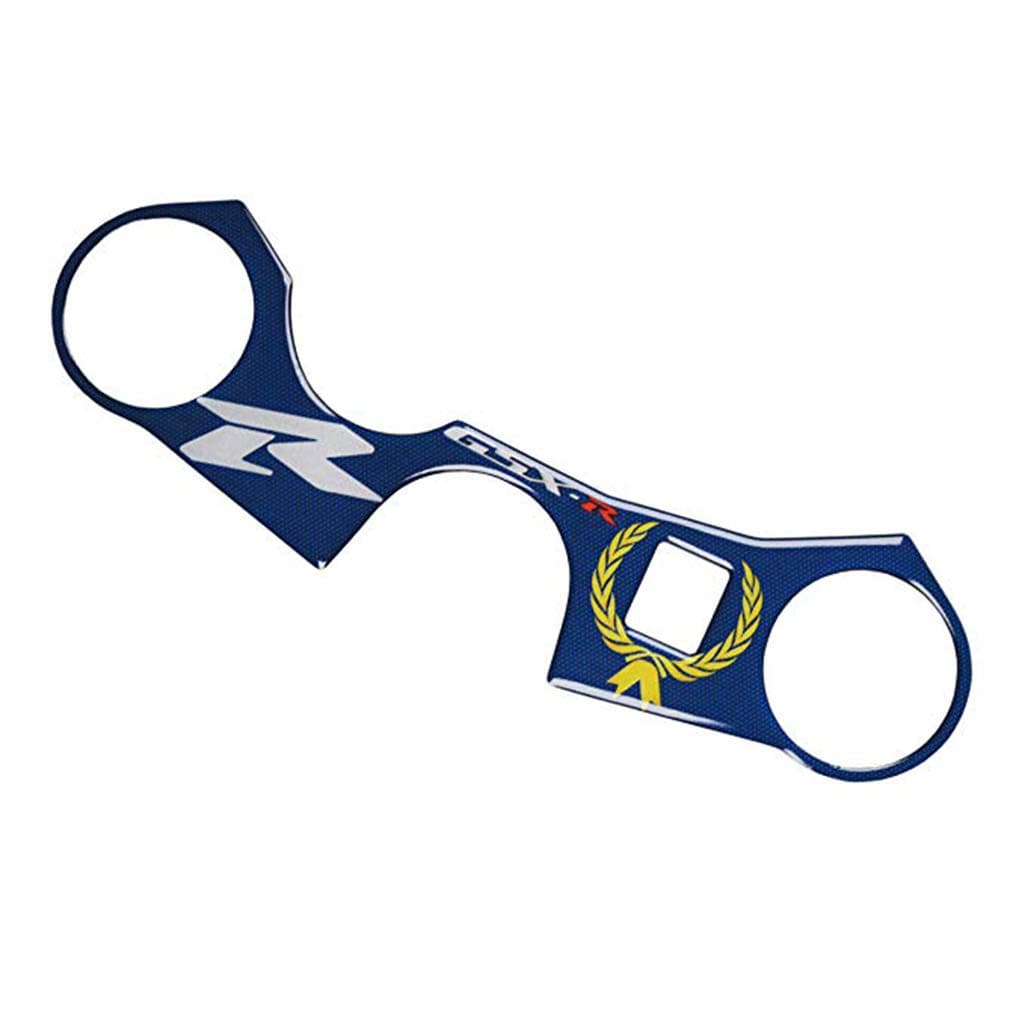 Psler Reflective Triple Tree Front End Upper Top Clamp Decal Stickers Spare Part for GSXR 600 GSXR 750 GSXR 1000 K6 K7 K8 K9 L1 2006-2017