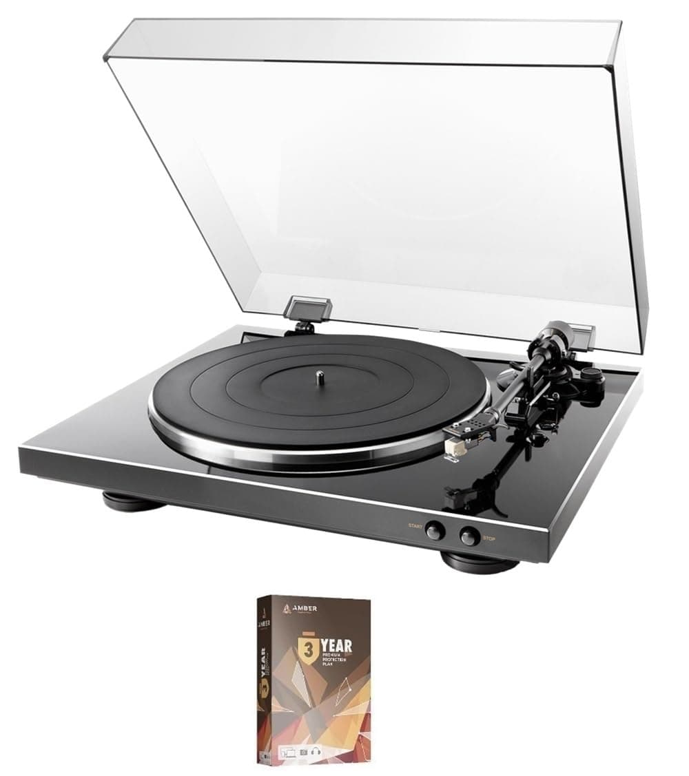 DP-300F External Design Fully Automatic Turntable with 3 Year Amber Protection Plan (2023)