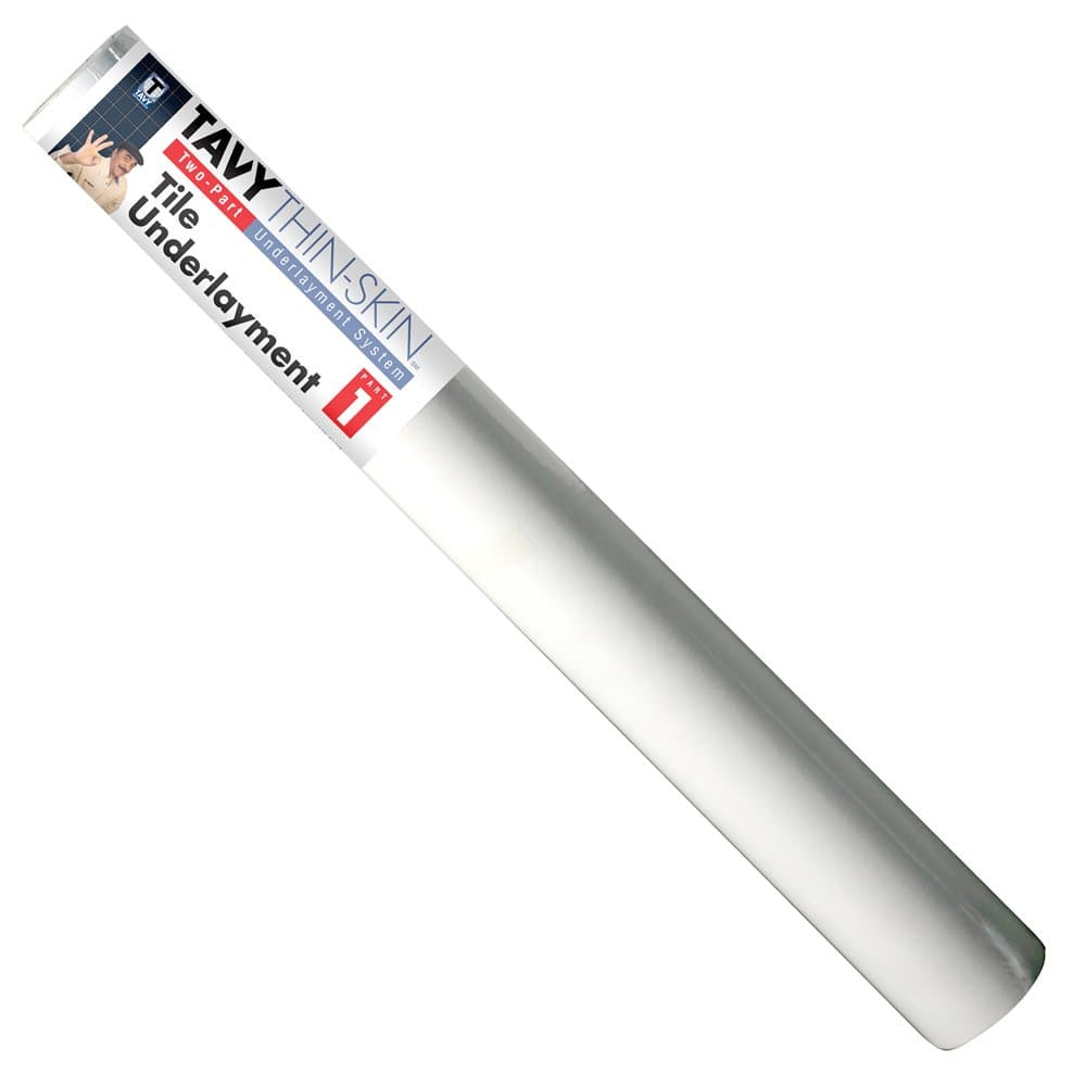 Tavy Thin-Skin 100 Sq. ft. Roll, White