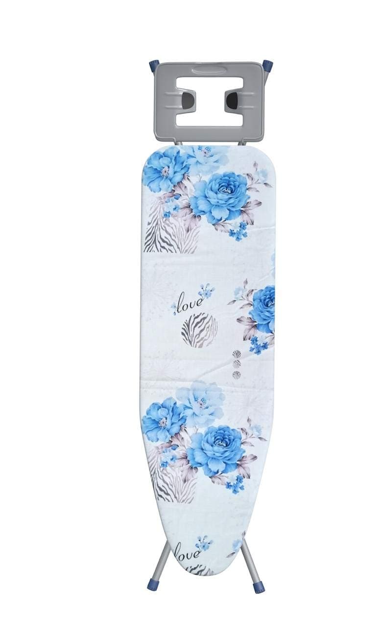 Ponix Extra Large Big Size Folding Ironing Board/Iron Table with Press Stand for Home/Ironing Board with Multi-Function (Ironing Table with Iron Stand)