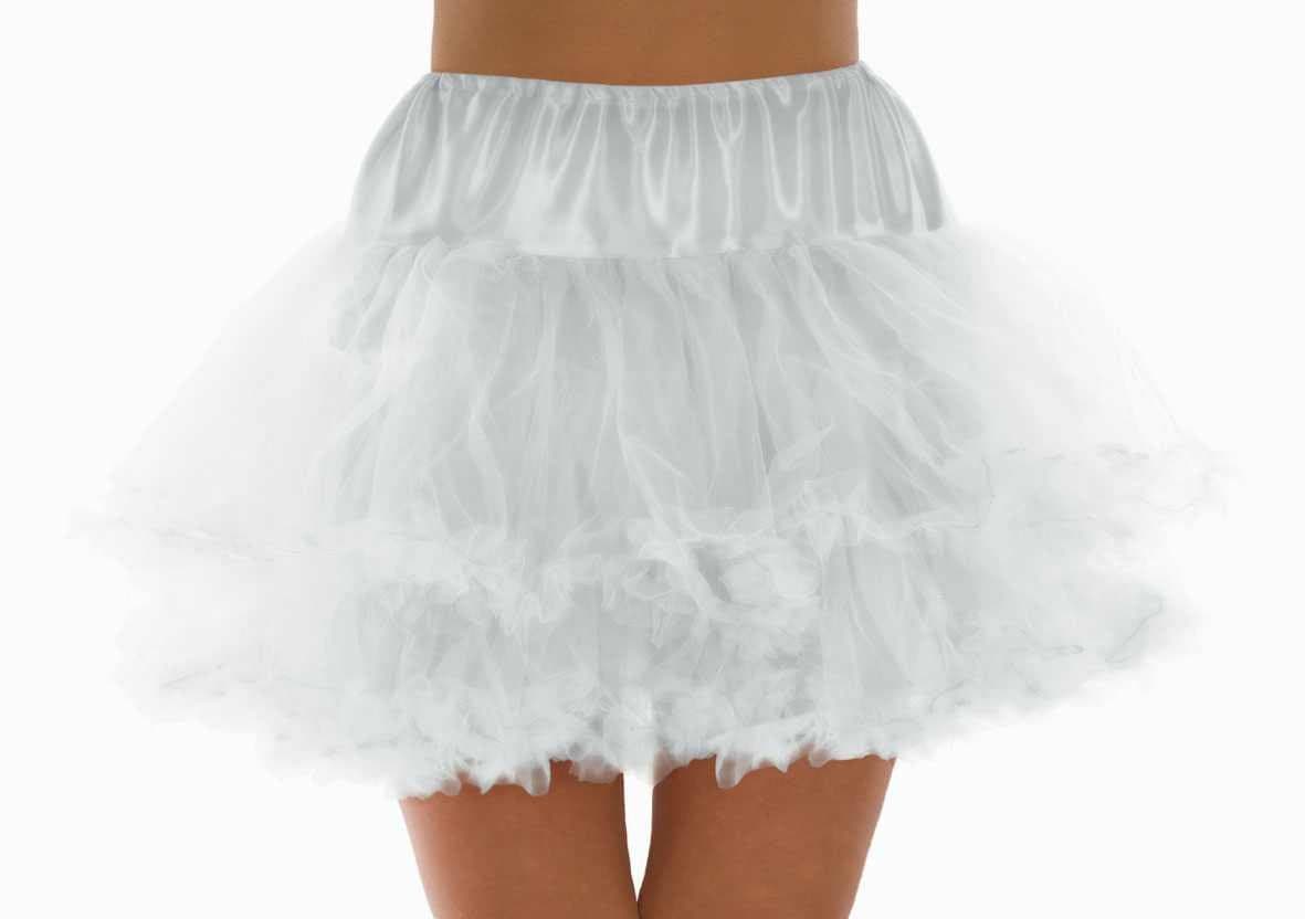 Tutu Petticoat - White Layered