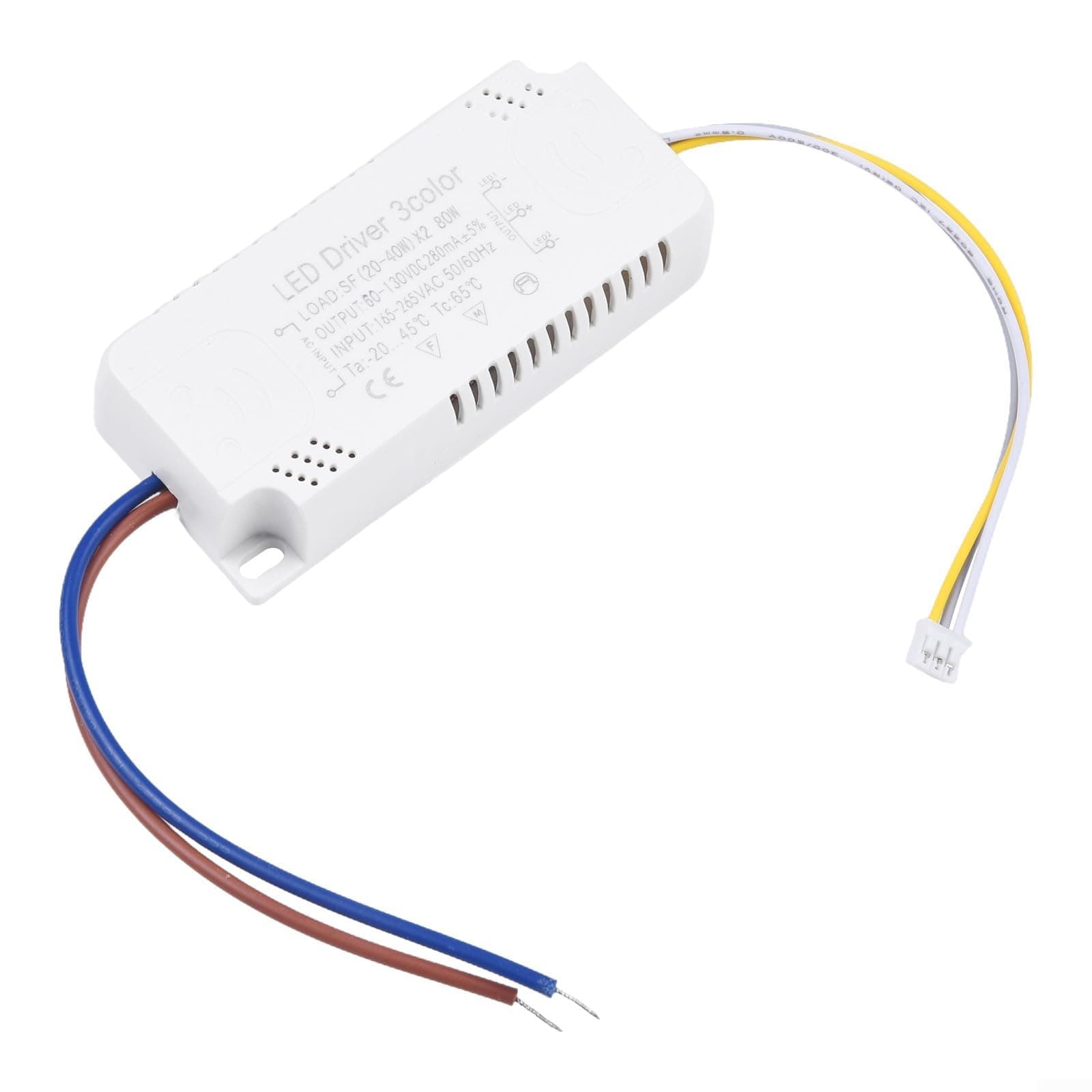 LED Driver Dimming Controller, 3 Color Compact LED Driver For Exhibition Hall And Living Room, Reliable Power Supply