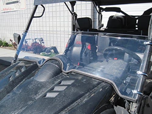 Compatible with Odes Dominator Half UTV Windshield 3/16" - Made in The USA!.