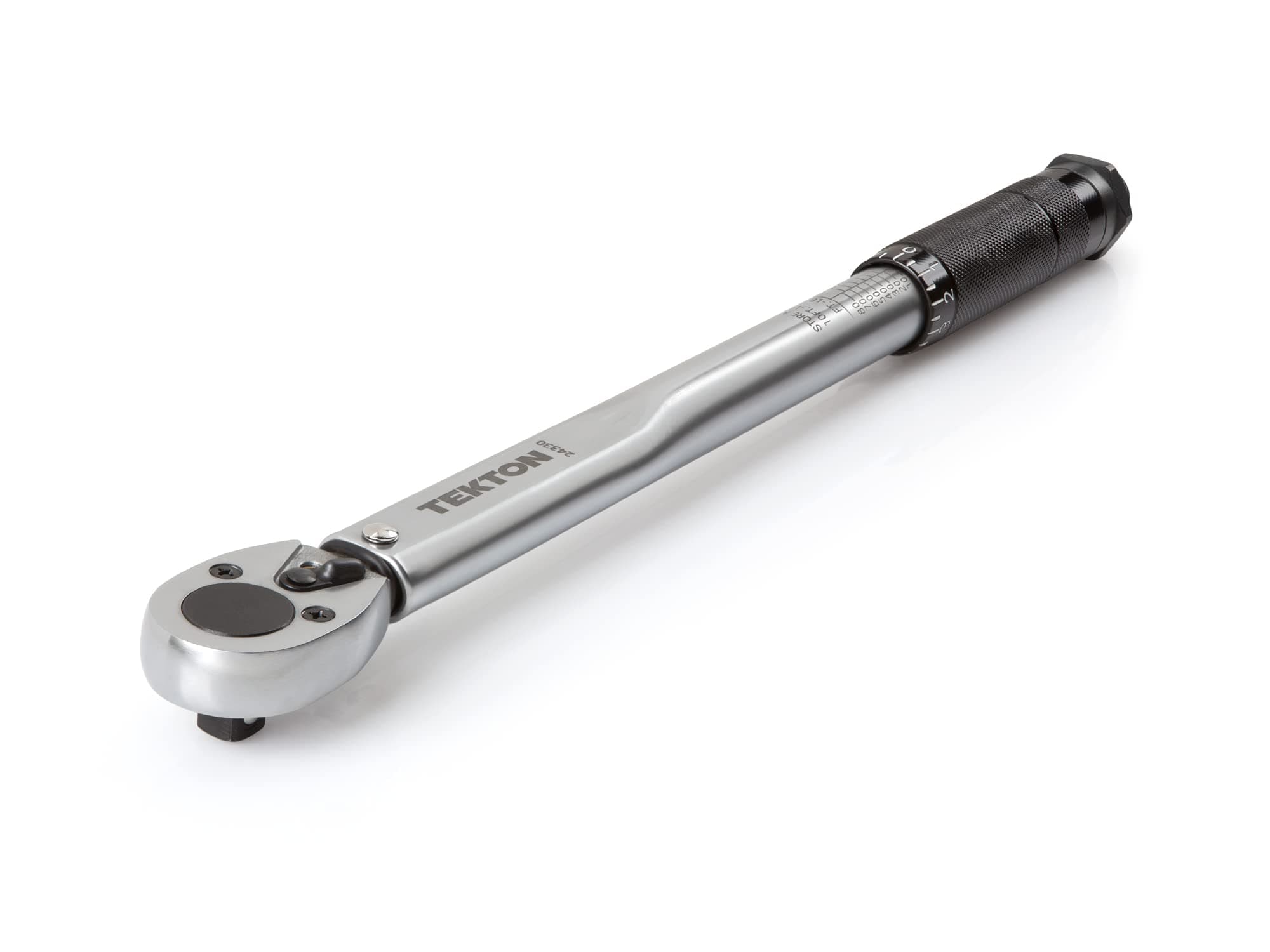 TEKTON 24330 3/8-Inch Drive Click Torque Wrench (10-80 in/lb./13.6-108.5 Nm)