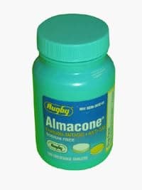 Almacone Chewable Tablets, Yellow & White - 100 Each