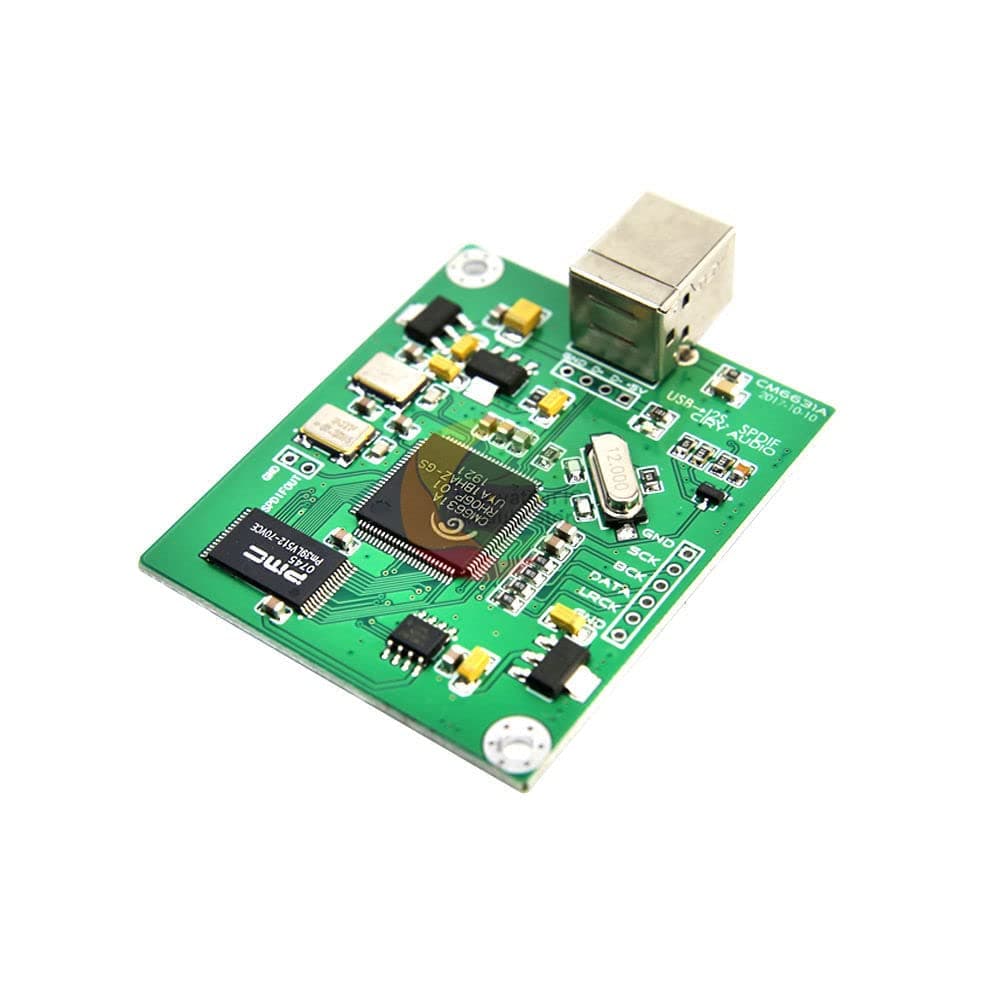 CM6631A Digital Interface Module DAC Board USB to I2S/IIS SPDIF Output 24Bit 192K 384K ASIO