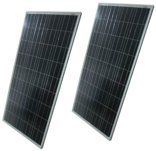 DMSOLAR DM 158w Monocrystalline Solar Panel (2 Pack)