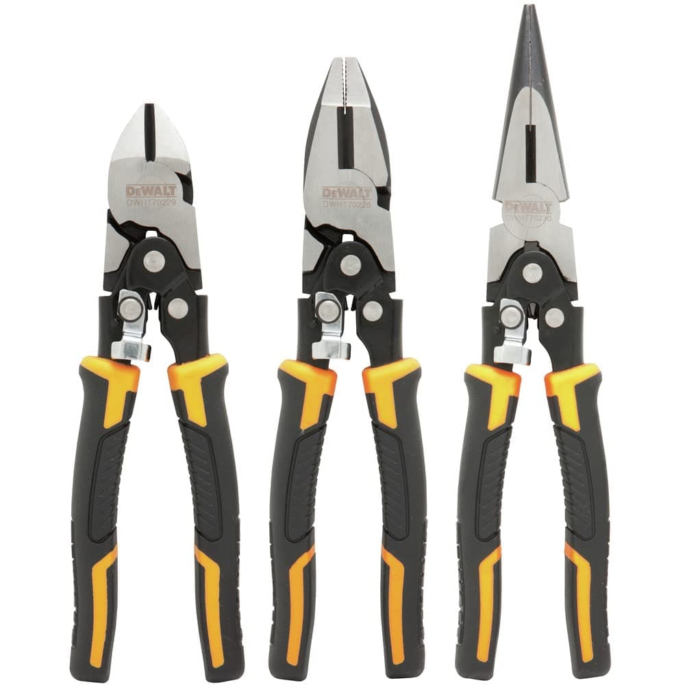DEWALT Pliers Set, Compound Action, 3-Pack (DWHT70485)