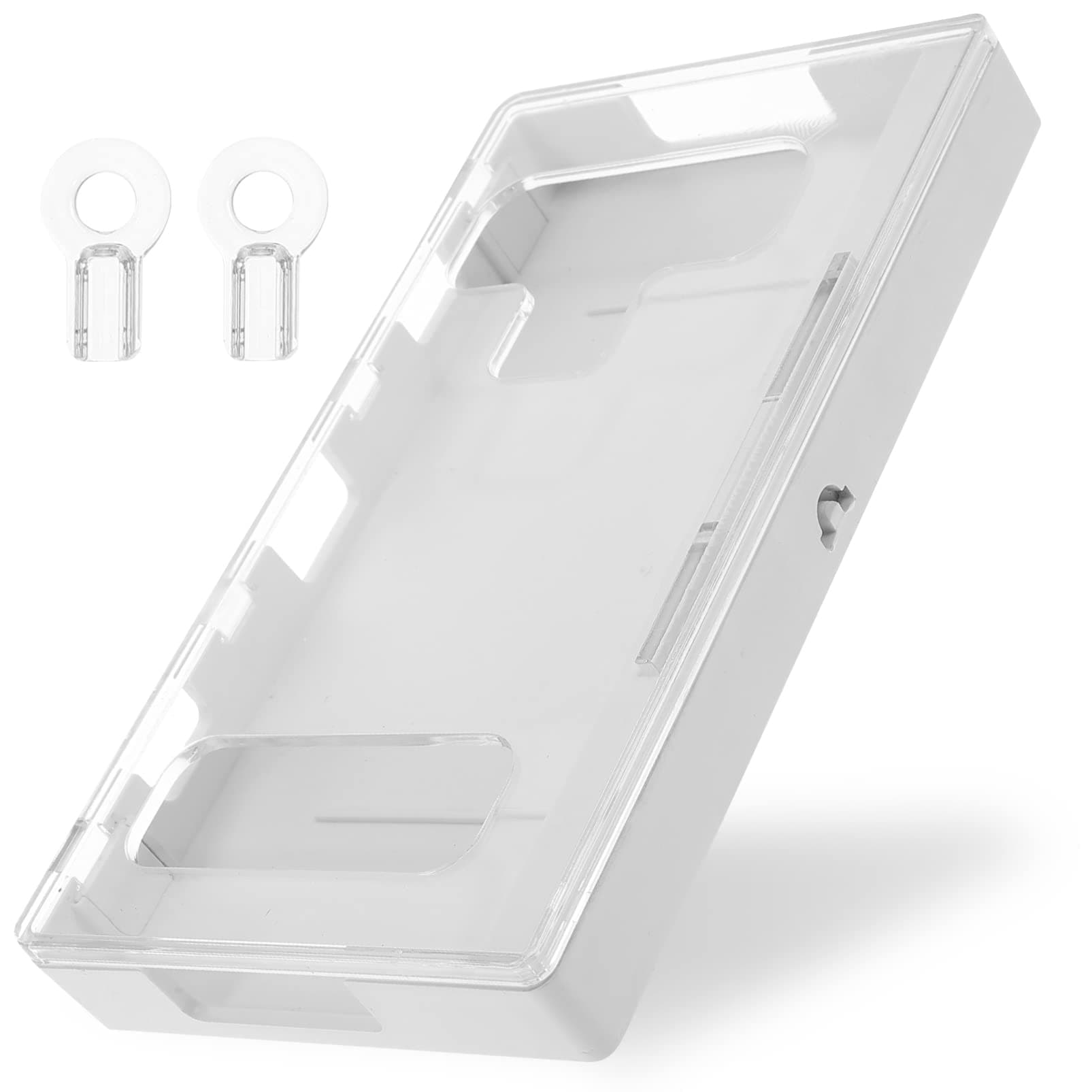 Gatuida Small Safe Timer Lock Box - Portable Auto Self-Control Phone Locker for Adults - Prevents Excessive Games - Mobile Storage Cabinet