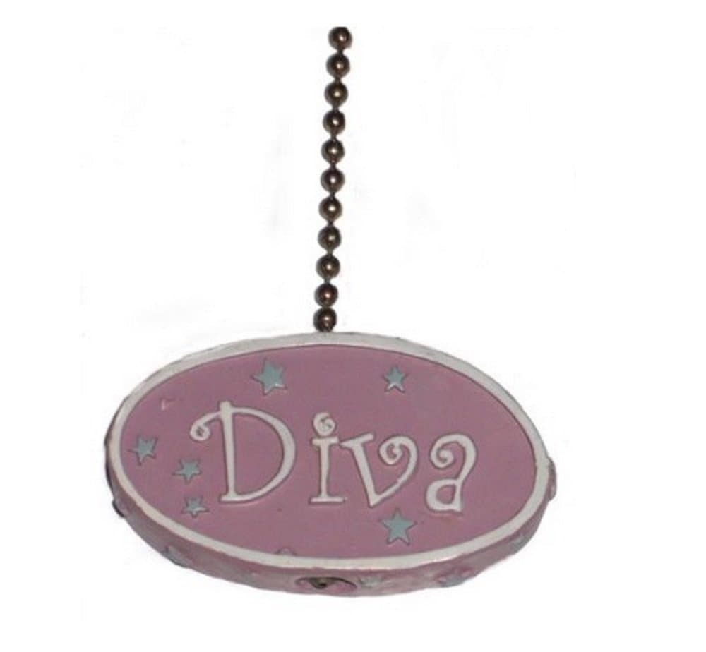 Diva Fan Pull Decorative Light Chain