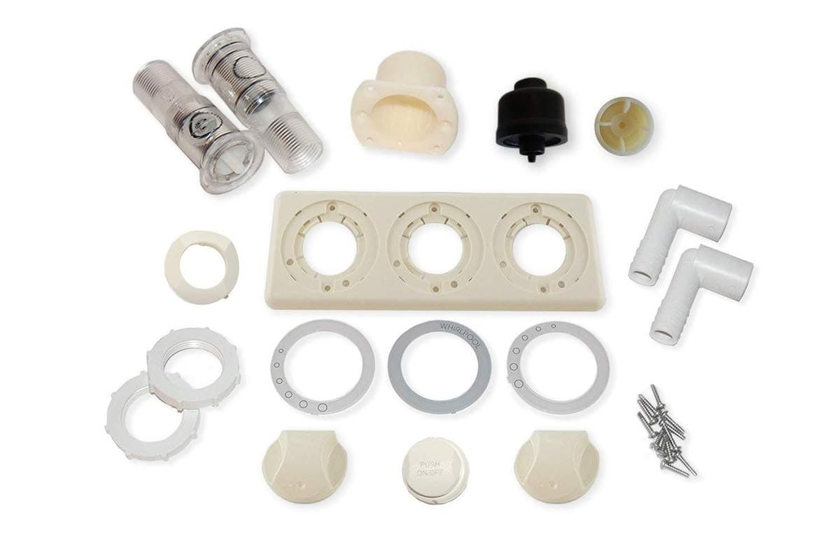 3 Position Control Panel Jacuzzi Whirlpool Bath (Oyster)