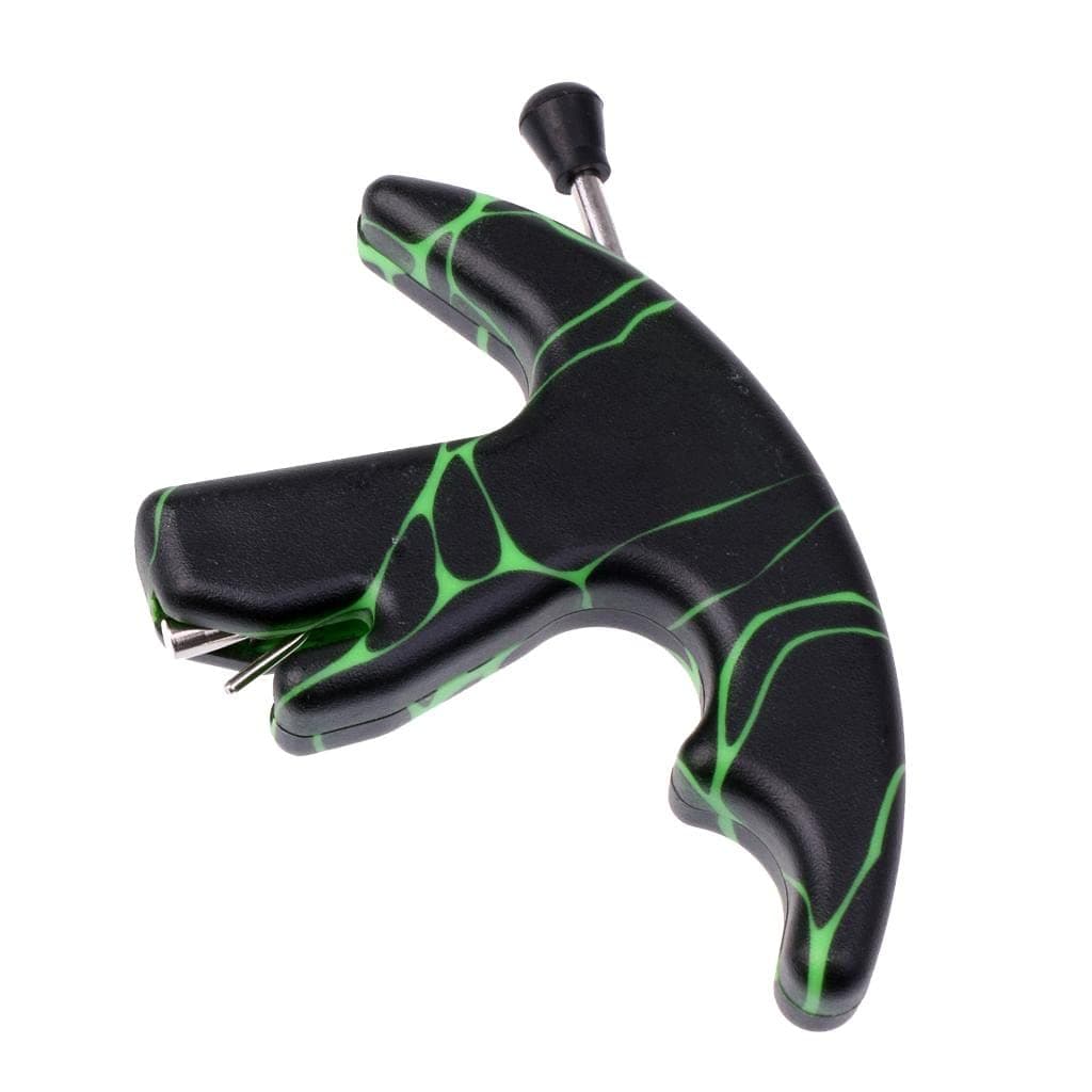 Calandis Archery Release Aid Compound Bows Shooting Tool Thumb Trigger Style Green