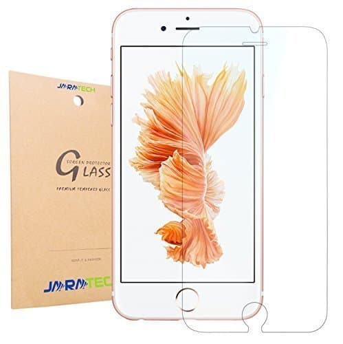iPhone 6s Screen Protector, JARATECH Premium [3D Touch Compatible] Tempered Glass Screen Protectors for iPhone 6s/6 (4.7 inch) Ultra Thin,Super HD Clear,9H Hardness,Bubble Free