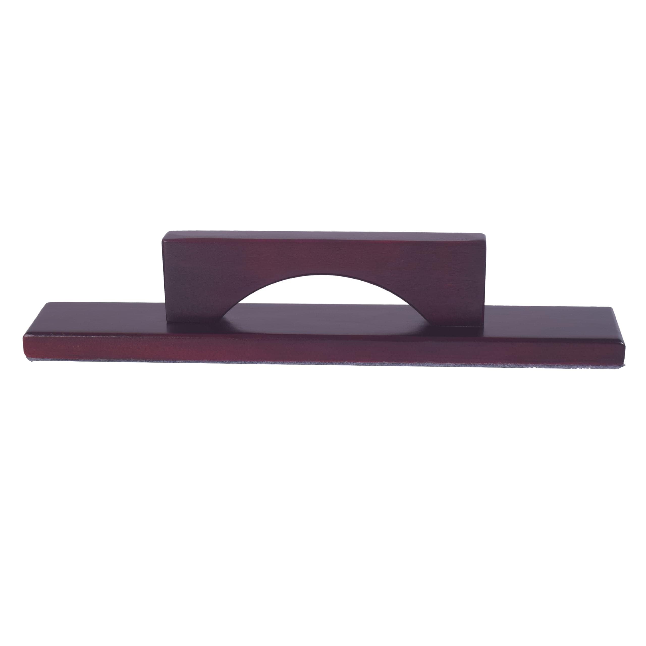 Shuffleboard Brush, Dark Cherry Finish