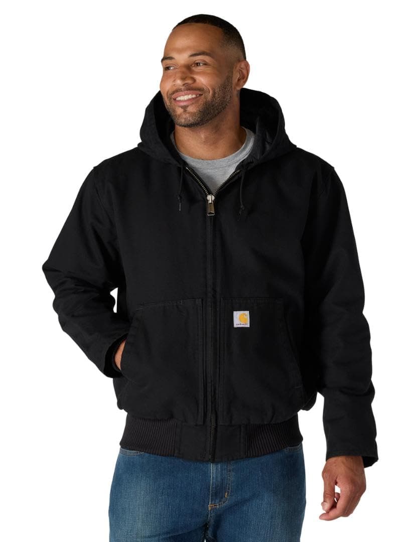 Carhartt Men's Duck Active Jacket Work Utility Outerwear