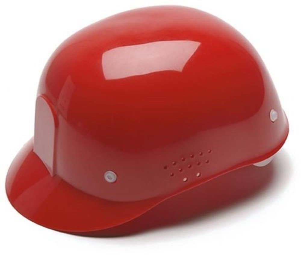 American Allsafe Adjustable Bump Cap-Red