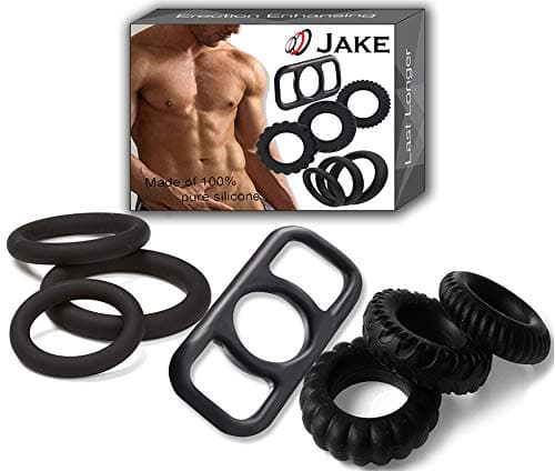 Jake Silicone Exercise Bands- 7 Different Size - Flexible (Titans)