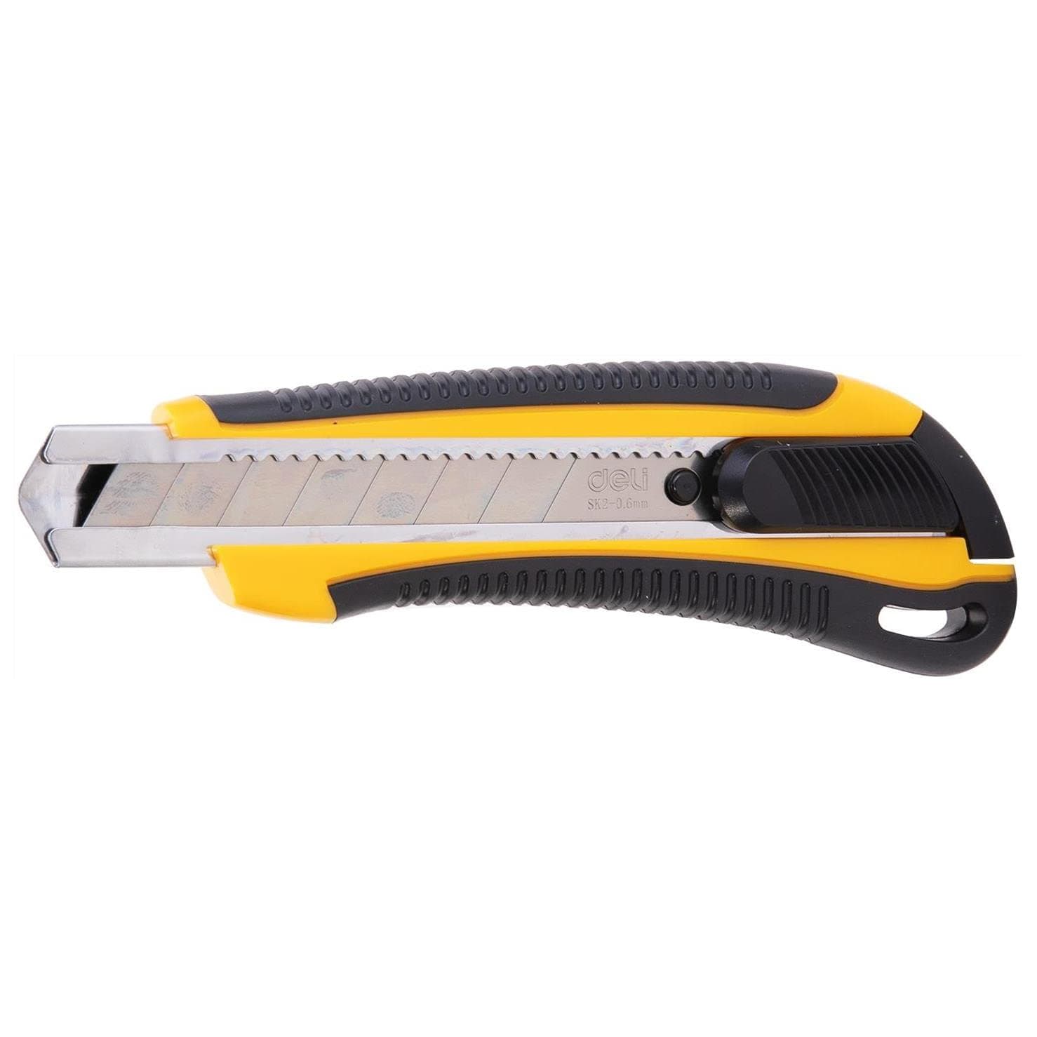 Deli E2064 Paper Cutter with 8 Snap off Blades, Assorted|Cutting Knife 18mm