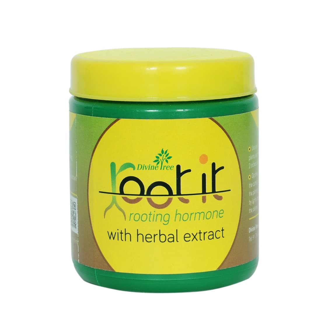 DIVINE TREE Root It Rooting Hormone Powder 50g | Root Booster & Growth Promoter for Plant Cuttings, Grafting & Propagation | Fast Root Growth Powder for Indoor & Outdoor Plants