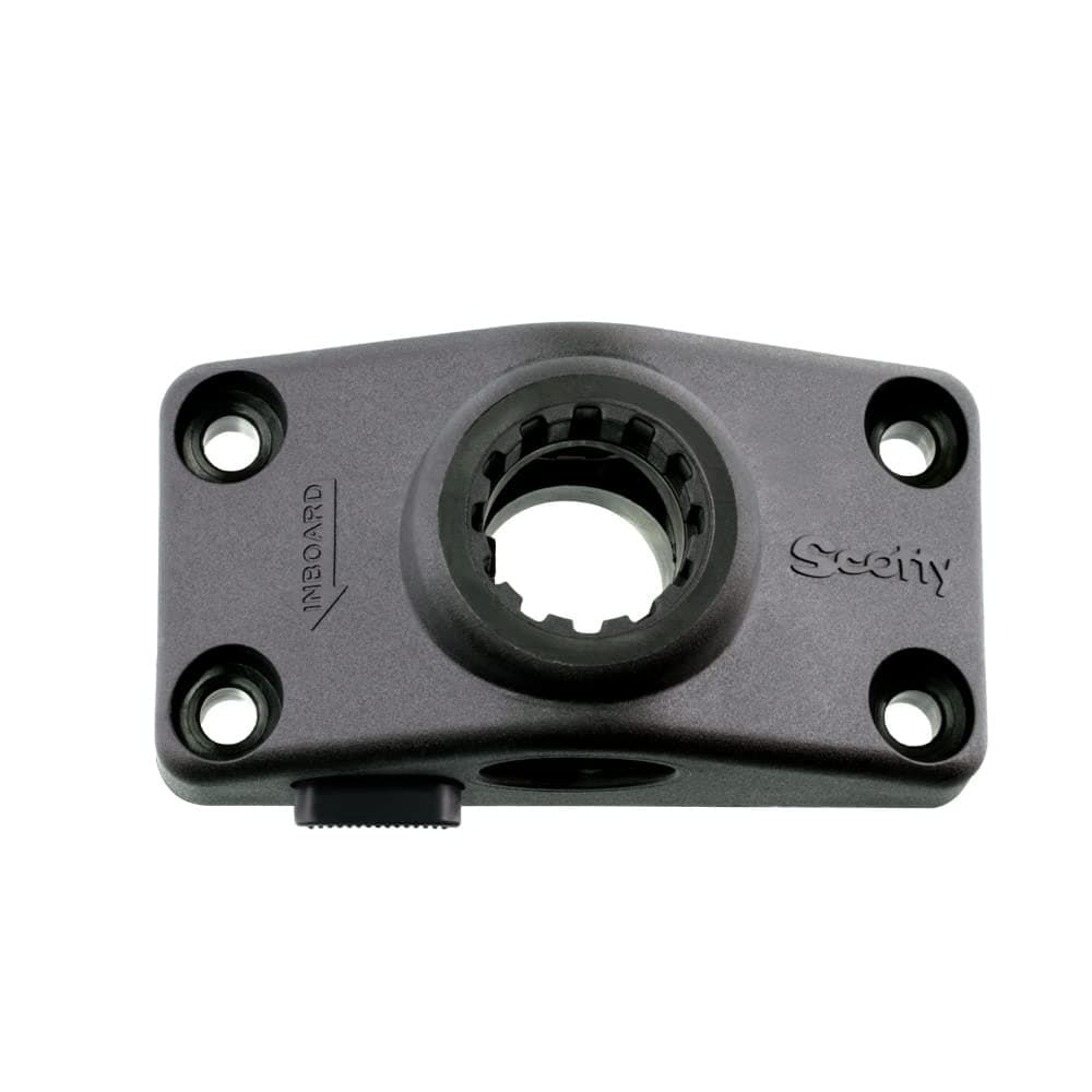 Scotty 241 Locking Combination Side or Deck Mount - Black
