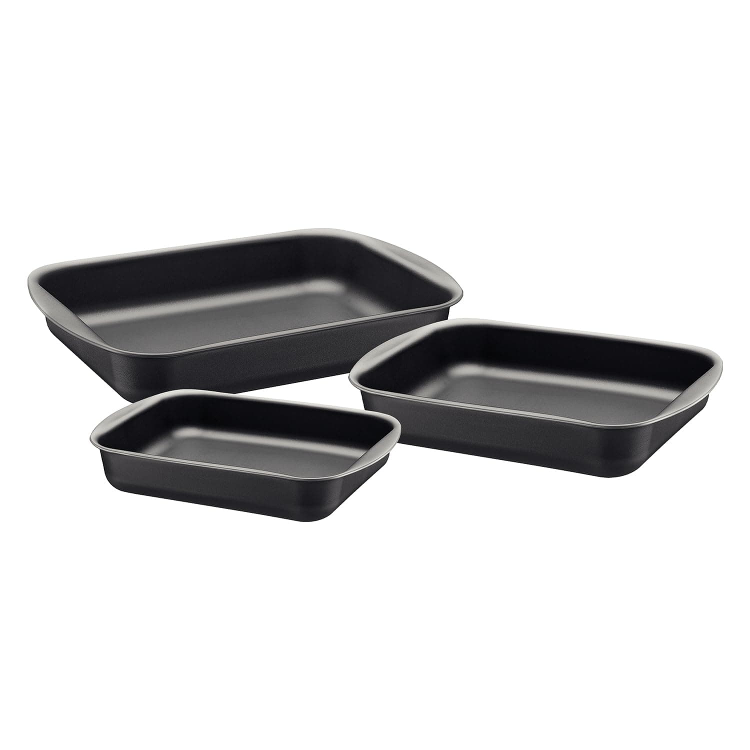 Non-Stick Roasting Pan Set, Aluminium (Graphite)