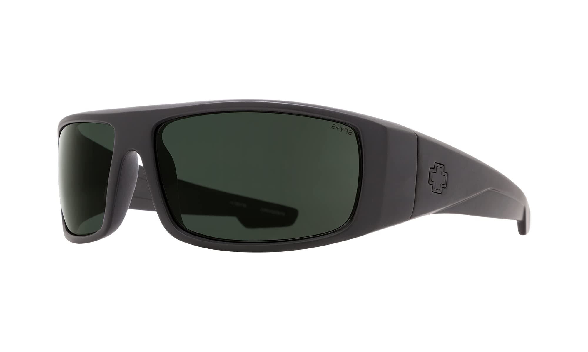 SPY Logan Rectangular Sunglasses for Men + BUNDLE with Designer iWear Eyewear Kit