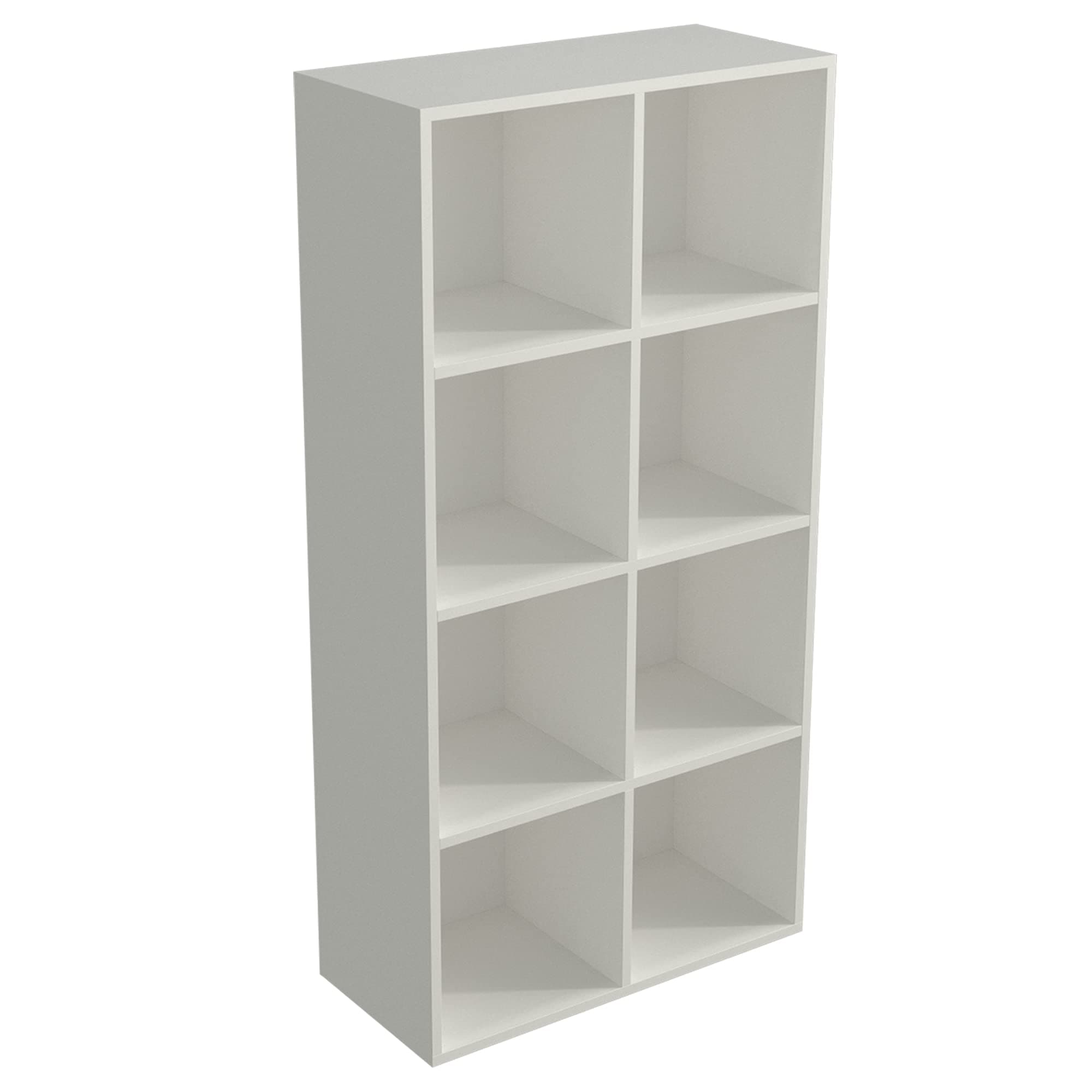 OSCHF 8-Cube Open Shelf Bookcase in Warm White