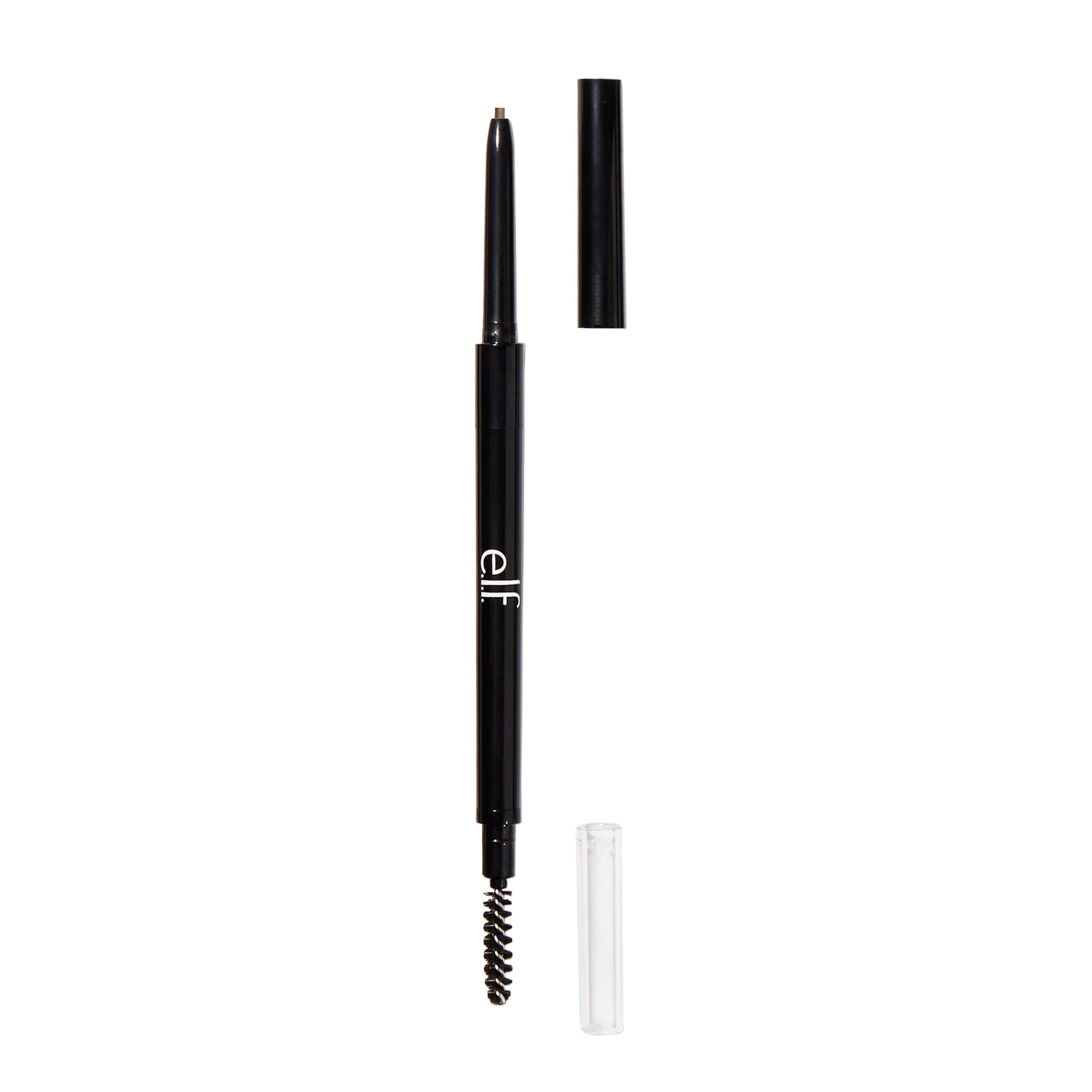 e.l.f. Ultra Precise Brow Pencil, Creamy, Micro-Slim, Precise, Defines, Creates Full, Natural-Looking Brows, Tames and Combs Brow Hair, Neutral Brown, 0.002 Oz