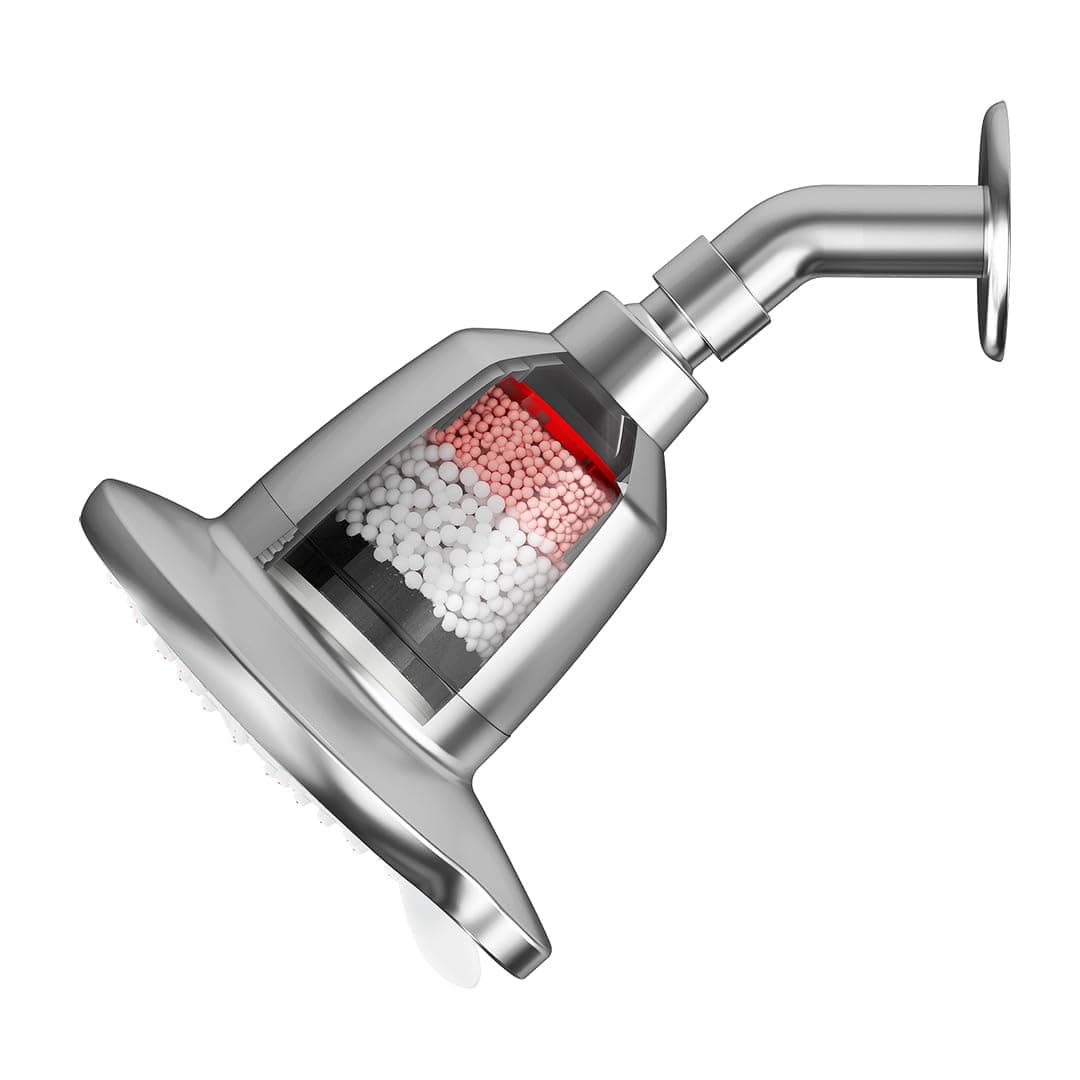 WaterScience CLEO Multi Flow Premium Shower Filter for Bathroom | Water Softener for Home | Hard Water Softener for Shower | 3 Flow Modes | 50% Water Saving - CLEO-SFM-524-N