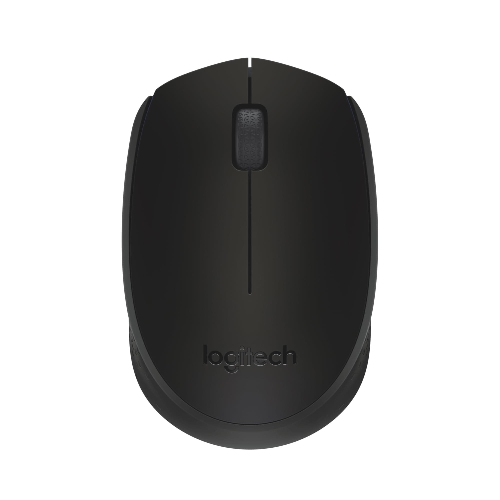 Logitech M170 2.4GHz Wireless 3 Button Optical Scroll Mouse with Nano USB Receiver (Black)