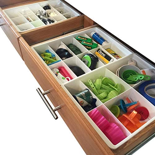 Junk drawer savior: Adjustable drawer dividers