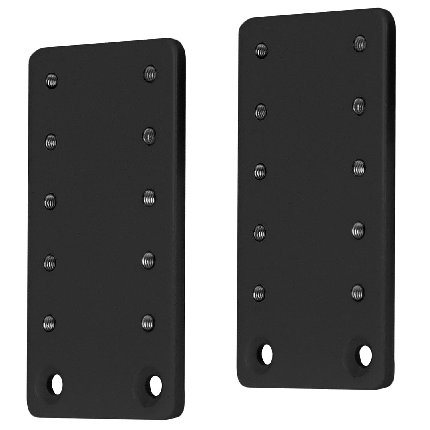 Steel Height Adjustment Kit Brackets for Computer Keyboard and Mouse Trays, Fits MOUNT-KB05A, MOUNT-KB05D, MOUNT-KB05E, and More, Black, MOUNT-KB5SP